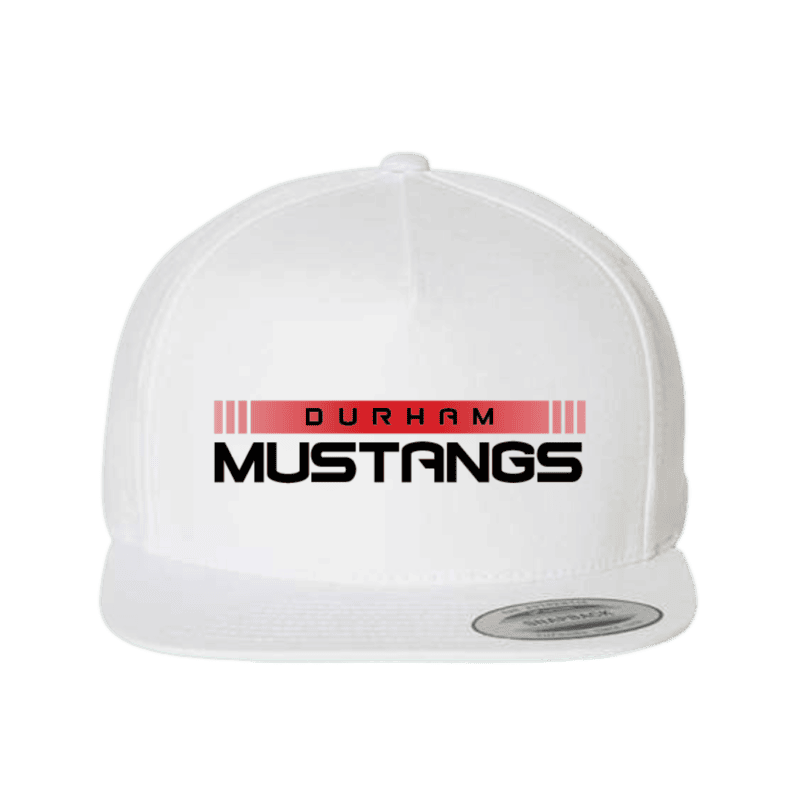 Mustangs Text Snapback Hat