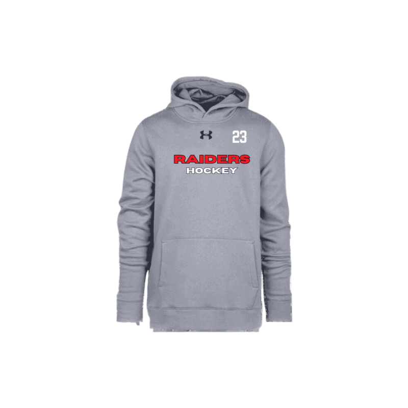 Youth Raiders Hockey Hoody with Custom Number