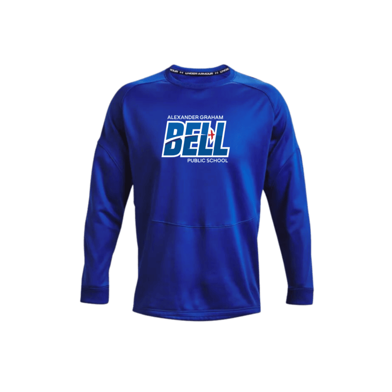 Men's AGB Full Logo Armour Fleece Storm Crew Sweatshirt