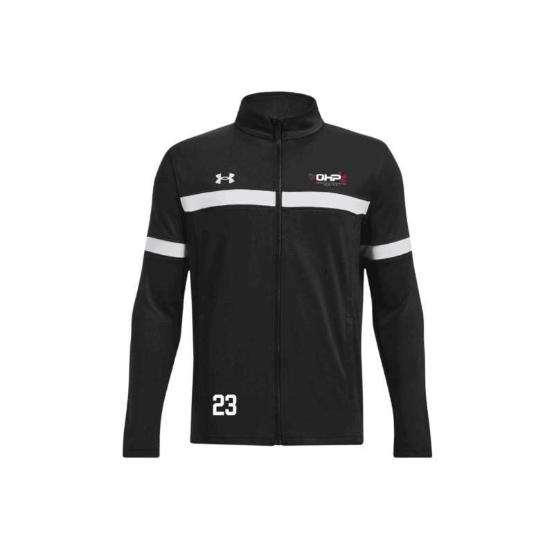 Men's UA Team Knit Full Zip Jacket with Custom Number