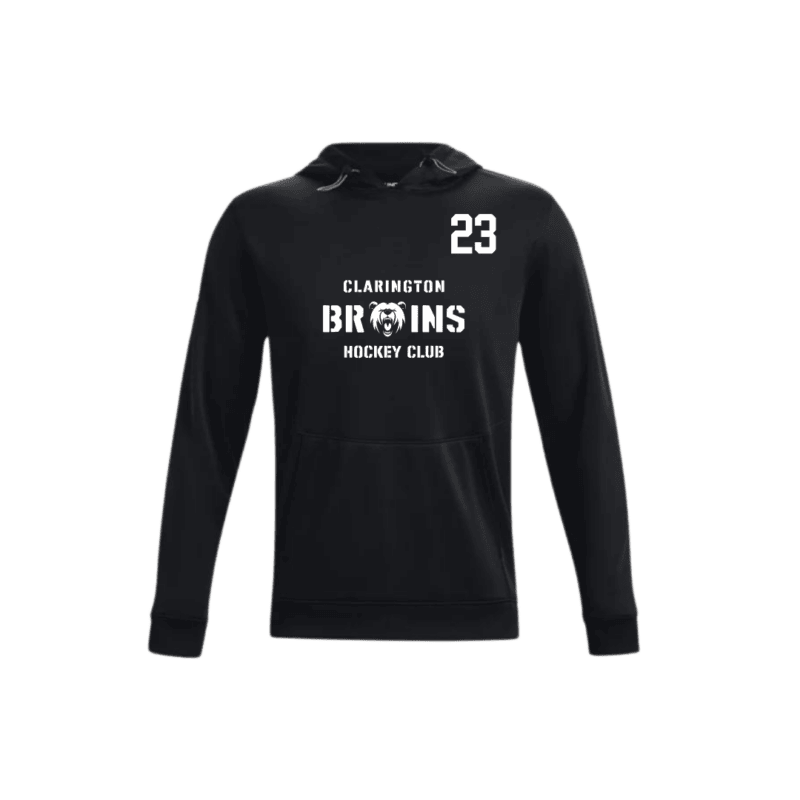 Women's Under Armour Fleece Storm Hoodie with Custom Number