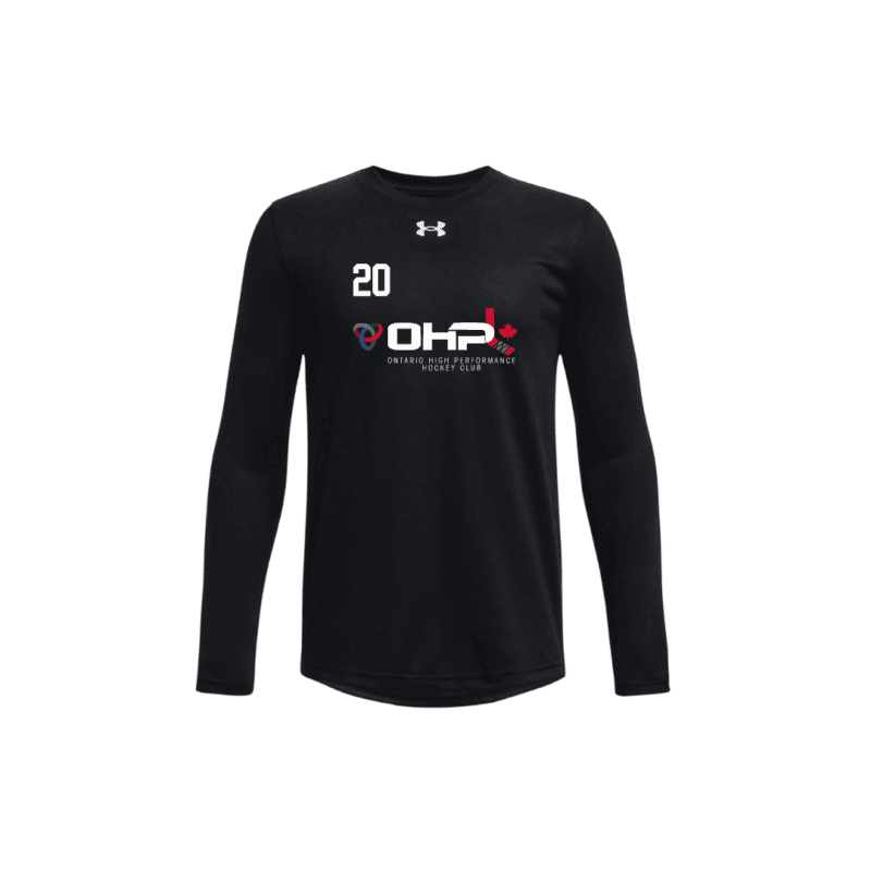 Men's Under Armour Long Sleeve T-Shirt with Custom Number