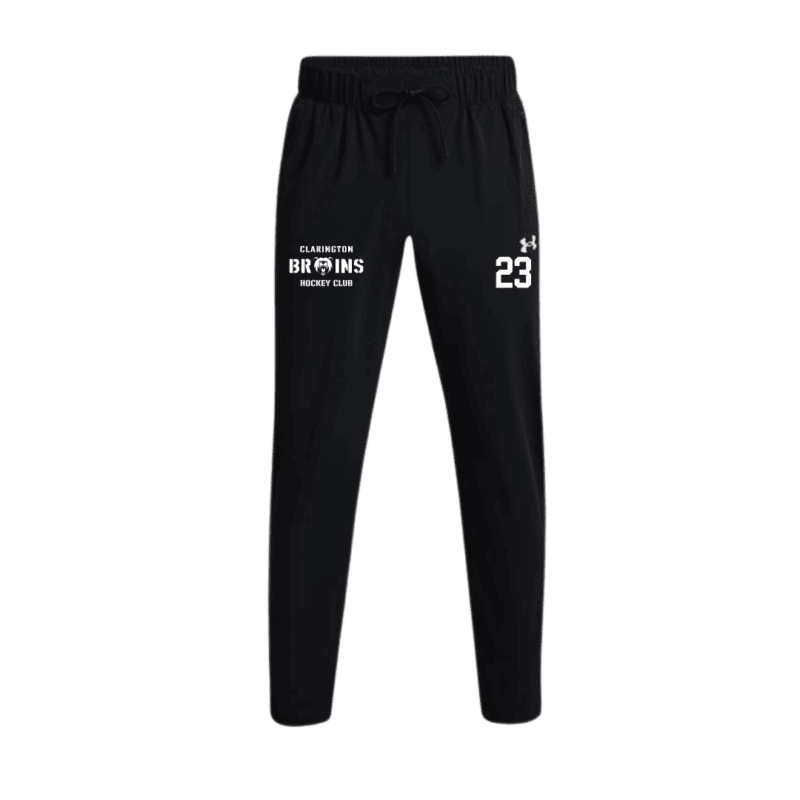Women's Under Armour Squad Warmup Pants with Custom Number