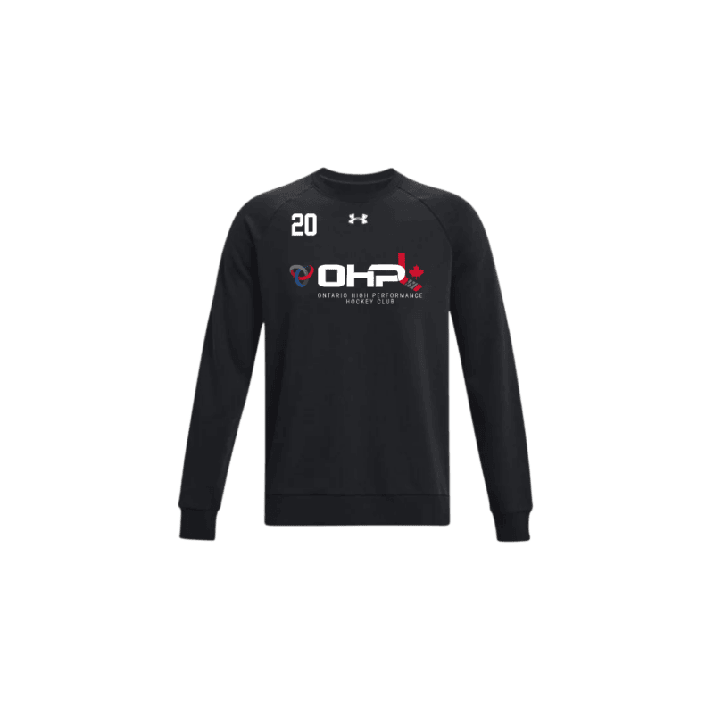 Women's Under Armour Crewneck Sweatshirt with Custom Number