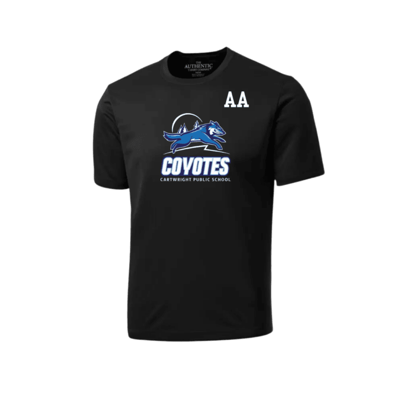 Youth Generic Brand Athletic T-Shirt with Custom Number or Initials