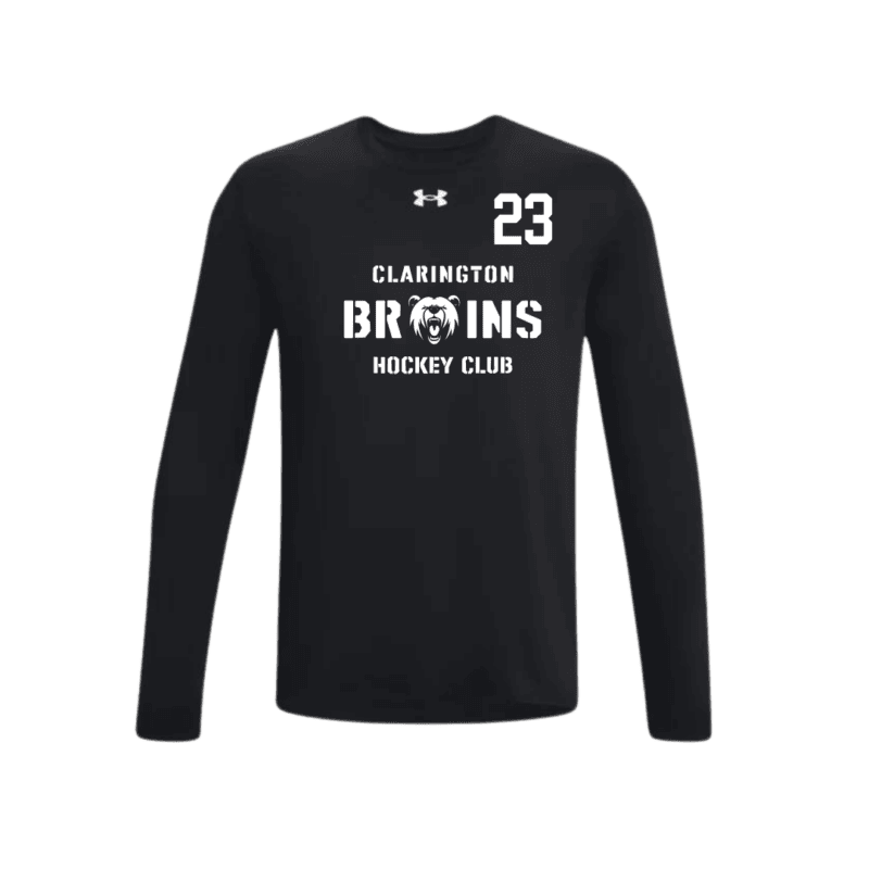 Women's Under Armour Long Sleeve T-Shirt with Custom Number