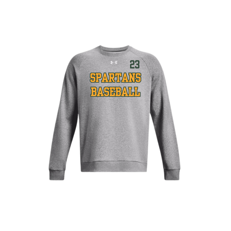 Women's Under Armour Crewneck Sweatshirt with Custom Number