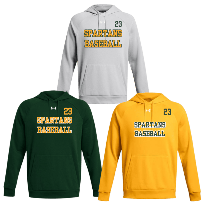 Women's Under Armour Hoodie with Custom Number