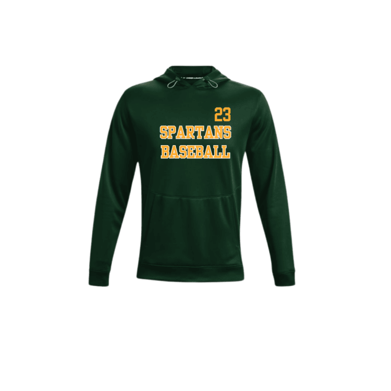 Women's Under Armour Fleece Storm Hoodie with Custom Number