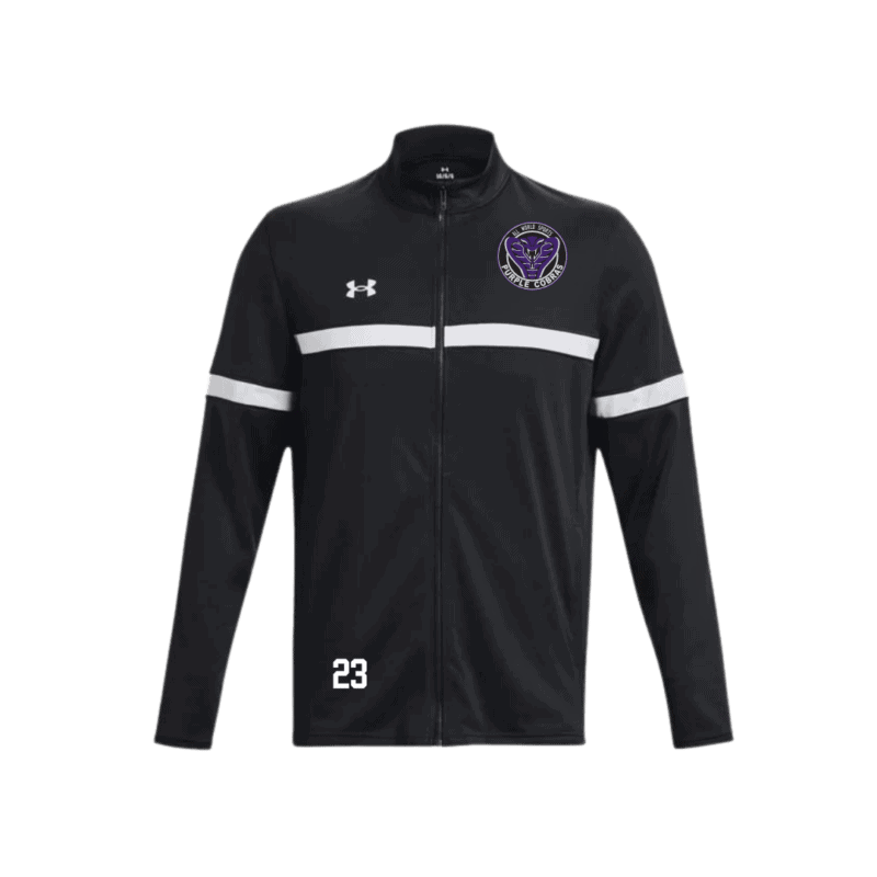 Men's UA Team Knit Full Zip Jacket with Custom Number