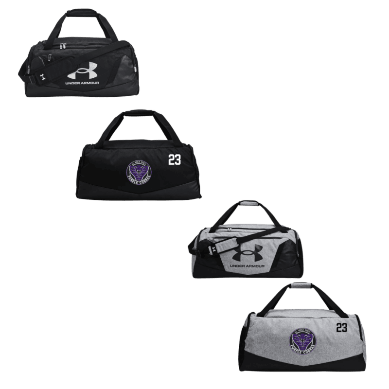 Large Duffle Bag With Custom Number