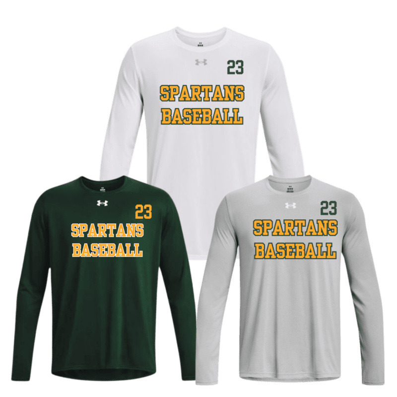 Women's Under Armour Long Sleeve T-Shirt with Custom Number