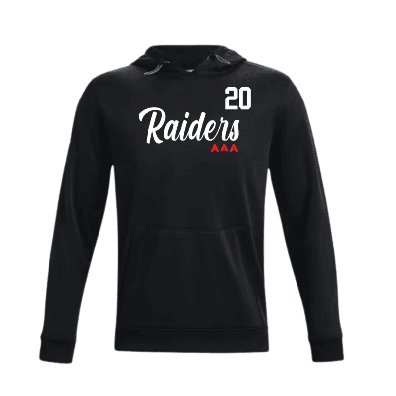 Men's Under Armour Fleece Storm Hoodie with Custom Number