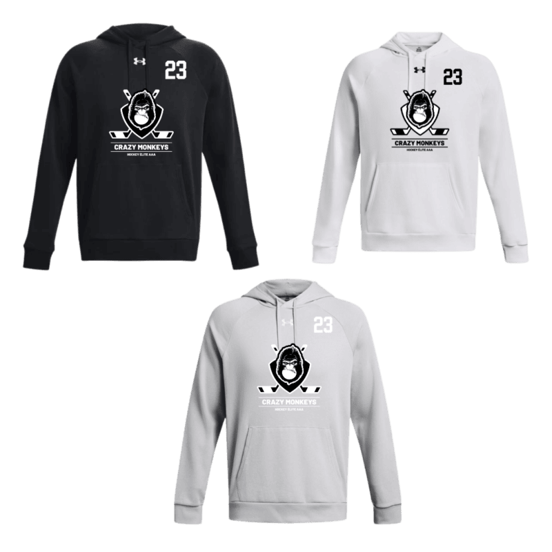 Men's Under Armour Hoodie with Custom Number