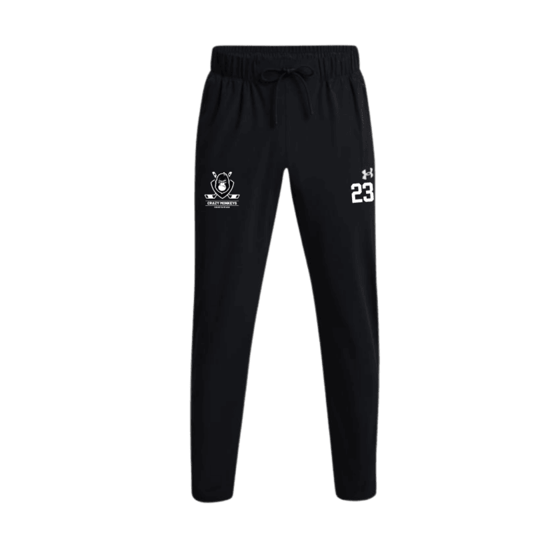 Men's Under Armour Squad Warmup Pants with Custom Number