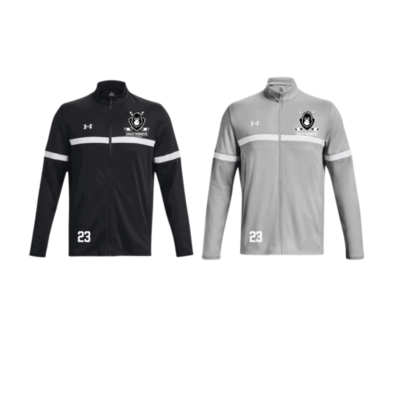 Men's UA Team Knit Full Zip Jacket with Custom Number