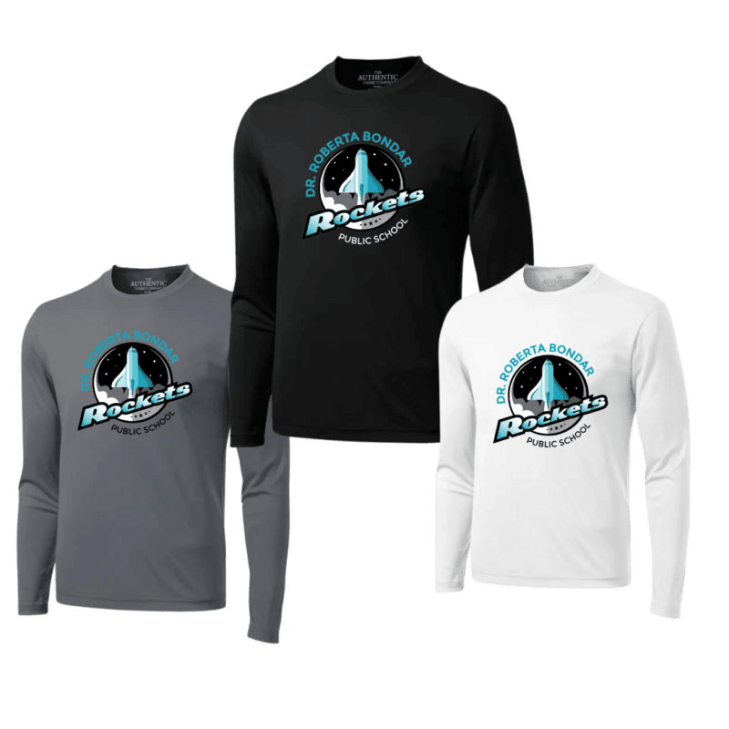 Youth Generic Brand Long Sleeved Athletic T-Shirt