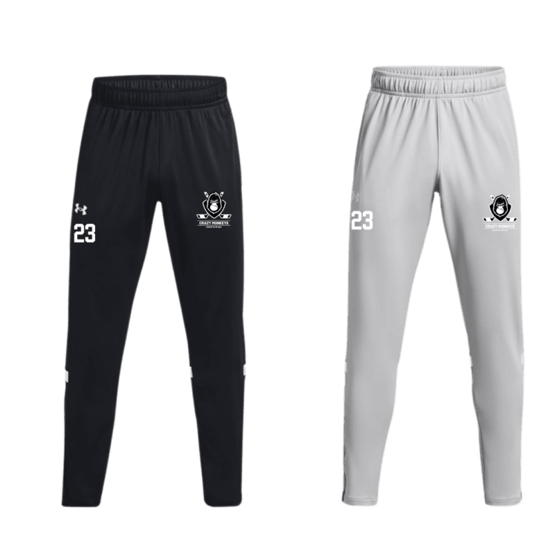 Men's Under Armour Team Knit Pants with Custom Number
