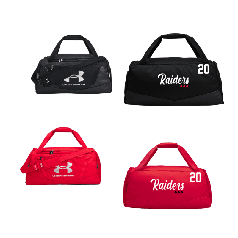 Large Duffle Bag With Custom Number