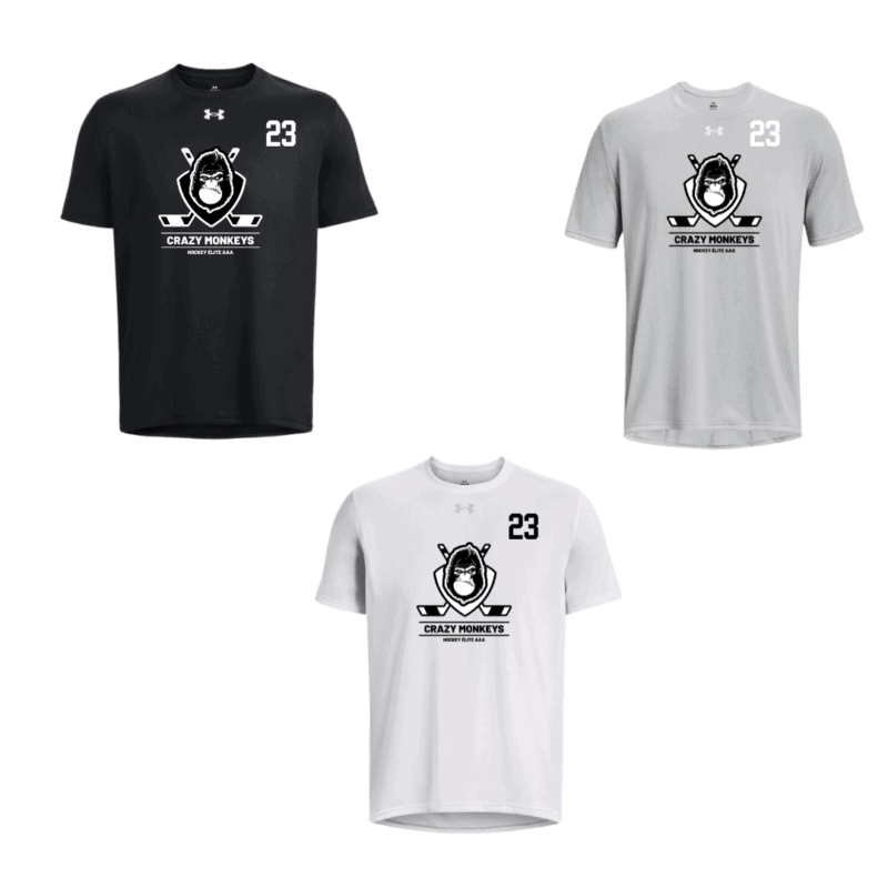 Men's Under Armour T-Shirt with Custom Number