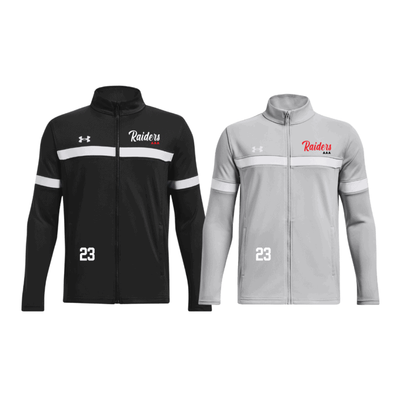 Men's UA Team Knit Full Zip Jacket with Custom Number