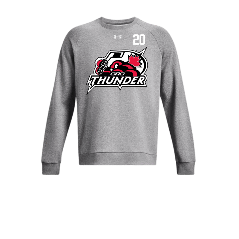 Men's Under Armour Crewneck Sweatshirt with Custom Number