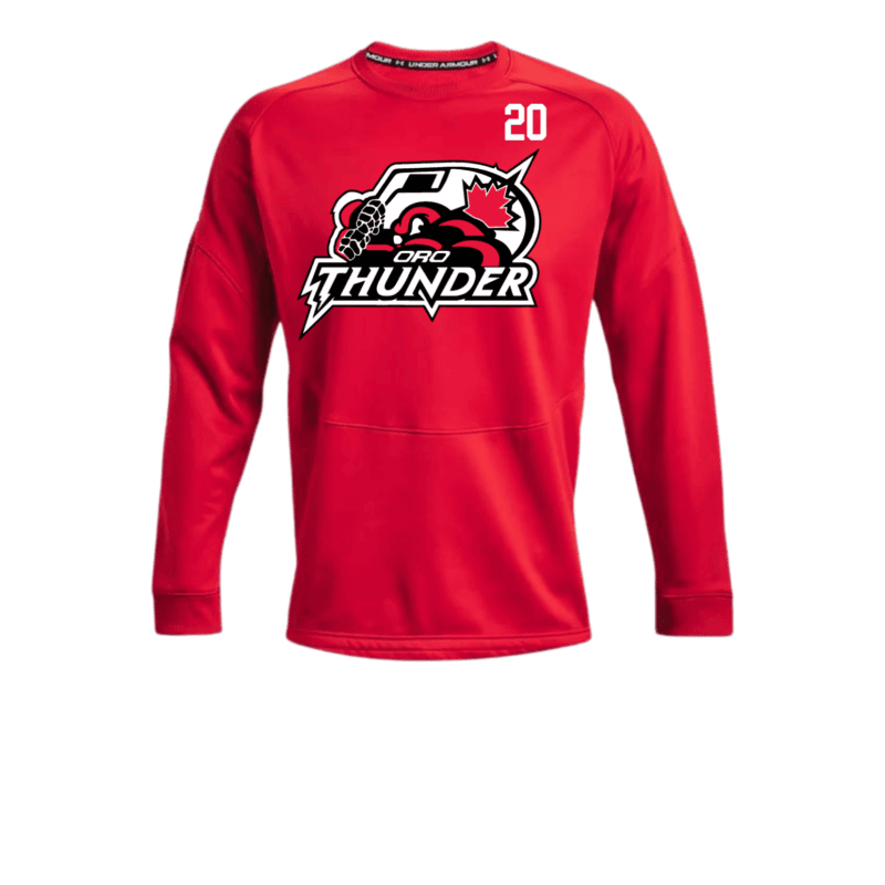 Men's Under Armour Fleece Storm Crew with Custom Number