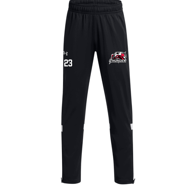 Women's Under Armour Team Knit Pants with Custom Number