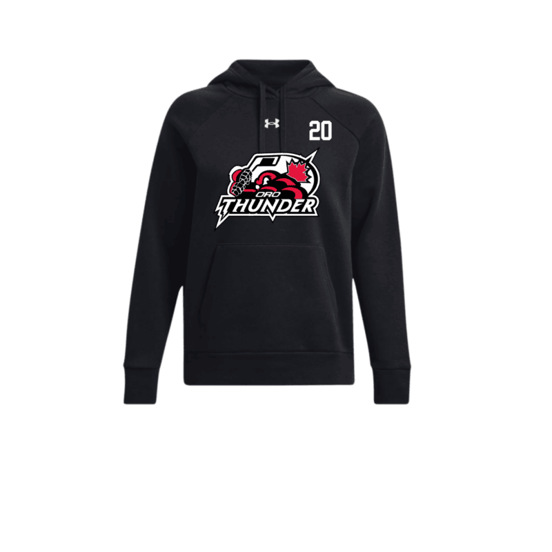 Women's Under Armour Hoodie with Custom Number