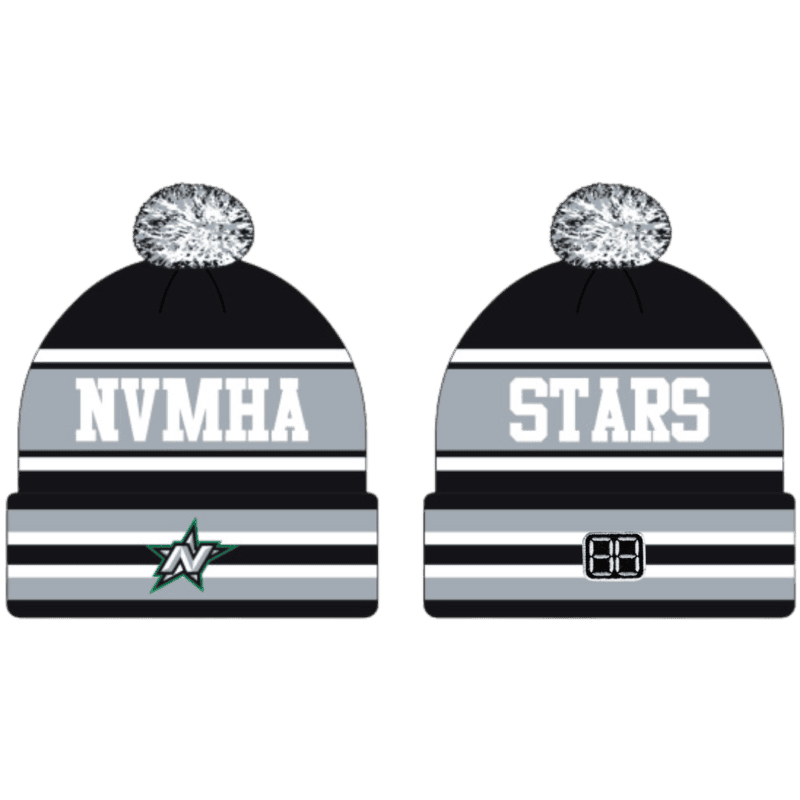 Stars Custom Pom Pom Toque