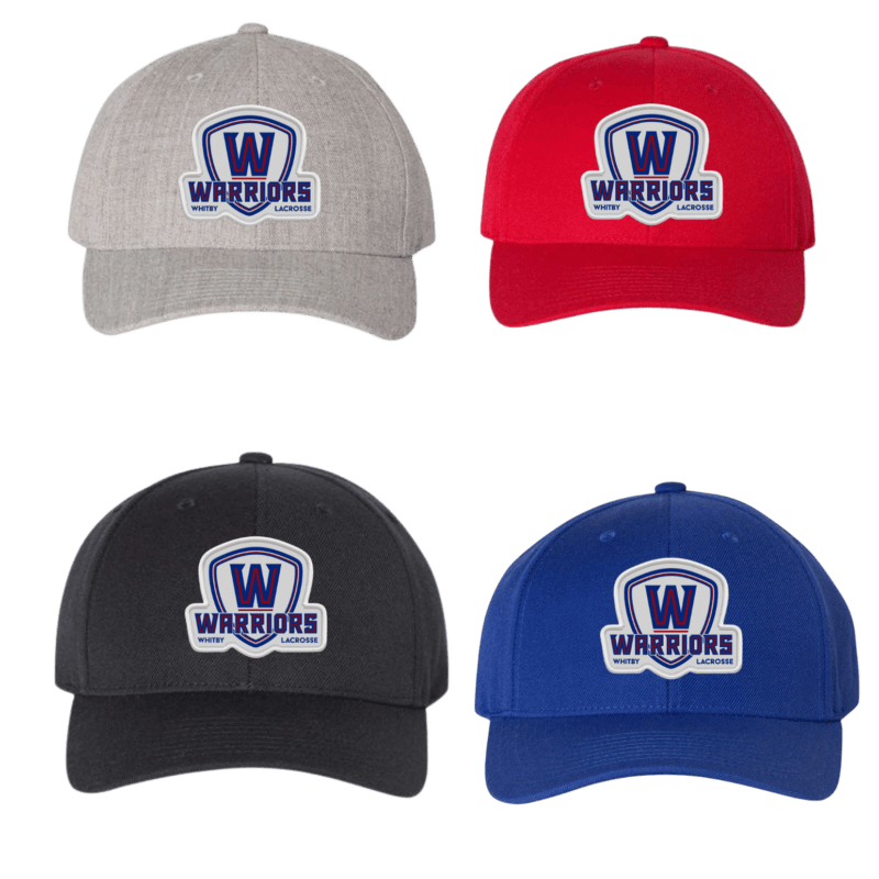 Warriors Curved Visor Snapback Hat