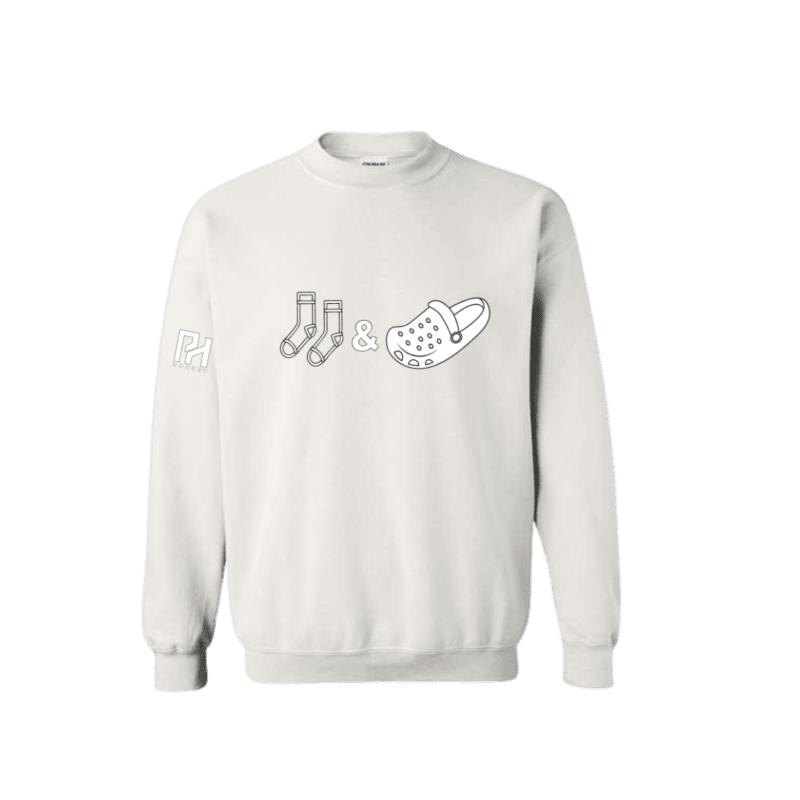 Youth "Socks & Sandals" Crewneck Sweatshirt