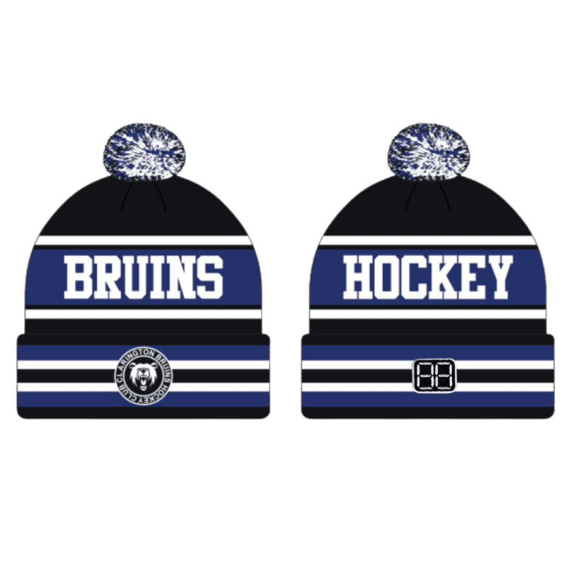 Bruins Custom Pom Pom Beanie Toque
