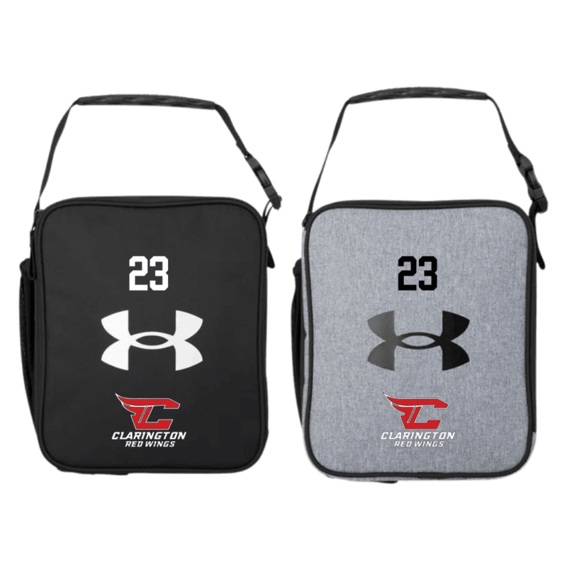 Clarington Red Wings Under Armour Scrimmage Lunchbox with Custom Number or Initials