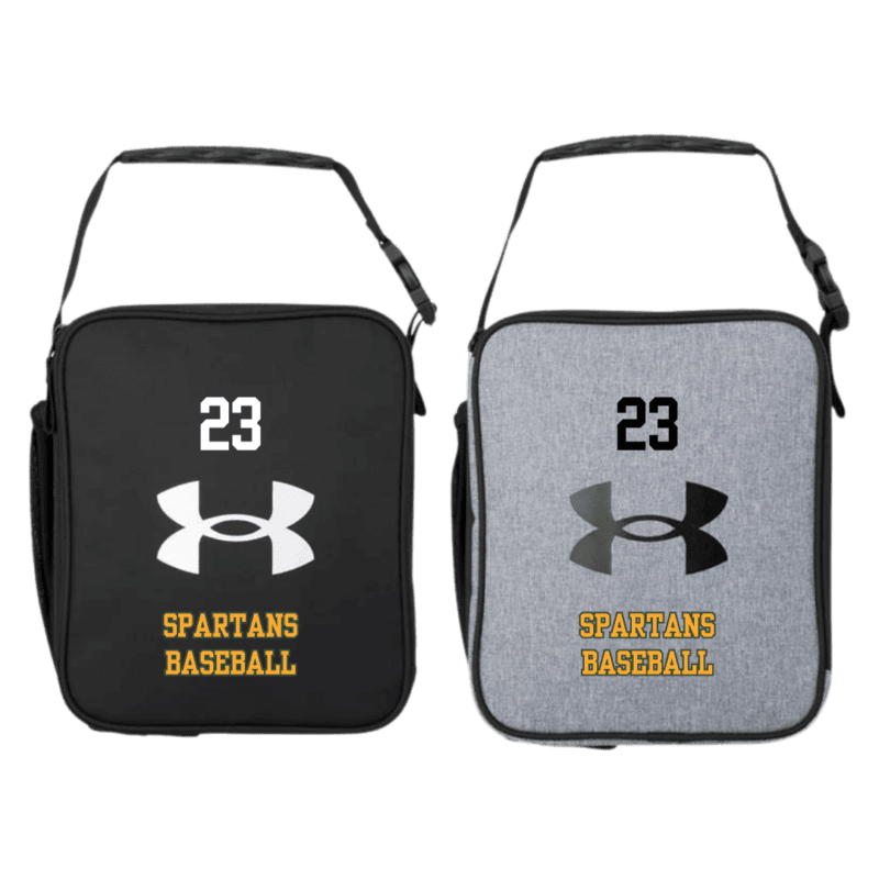 Spartans Under Armour Scrimmage Lunchbox with Custom Number or Initials