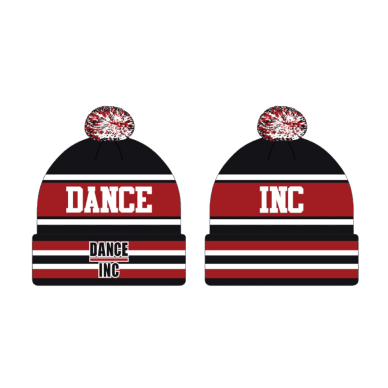 Dance Inc. Custom Pom Pom Beanie Toque