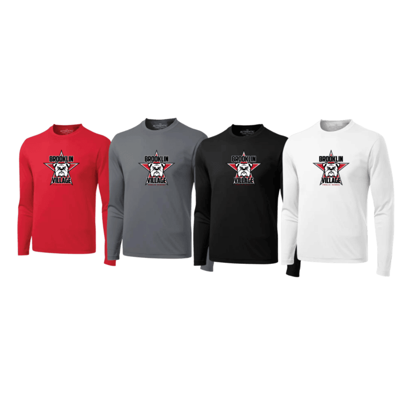 Youth Generic Brand Long Sleeved Athletic T-Shirt