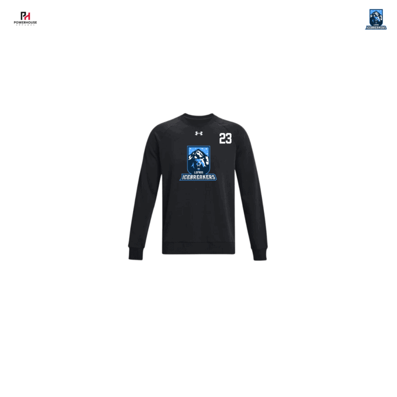 Men's Under Armour Crewneck Sweatshirt with Custom Number