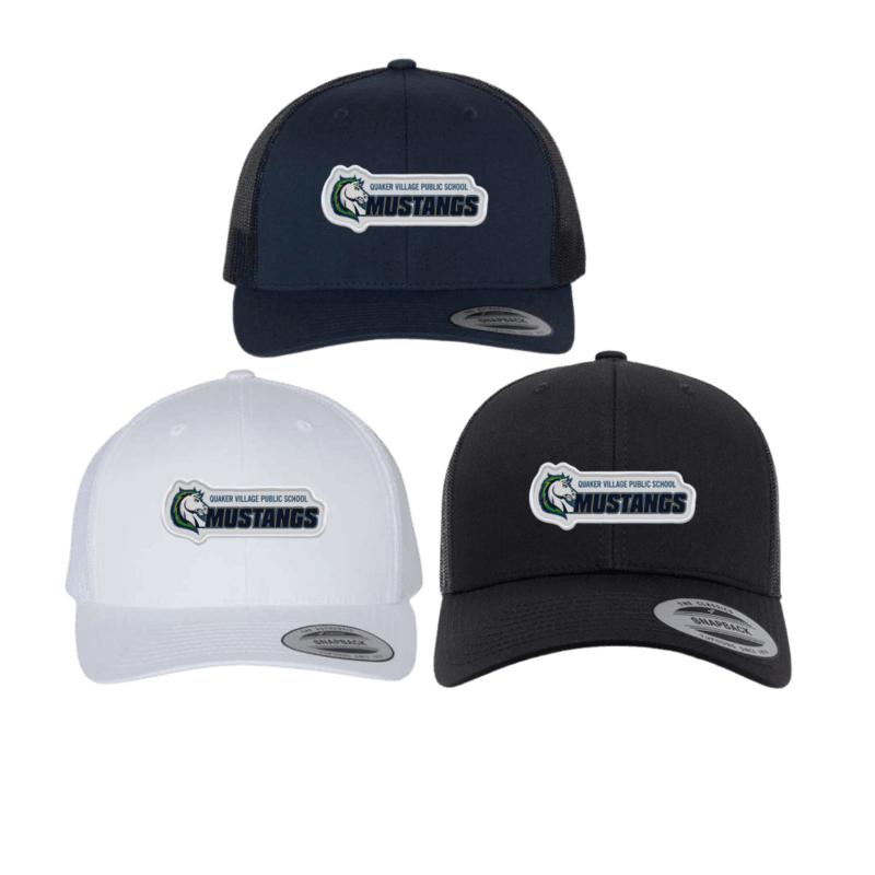 QVPS Meshback Trucker Snapback Hat