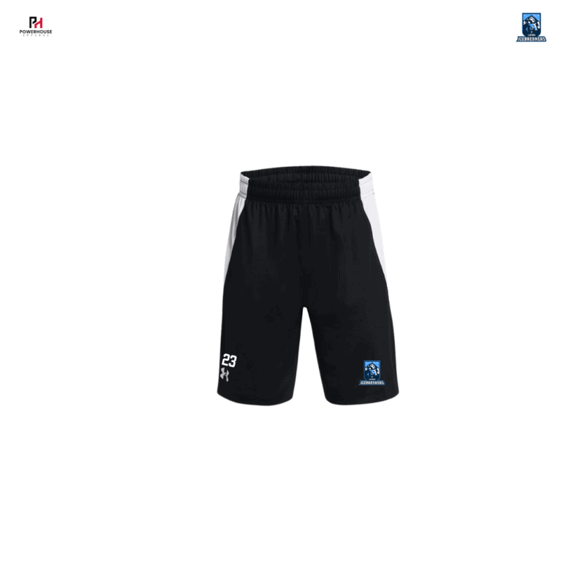 Youth Under Armour Shorts with Custom Number