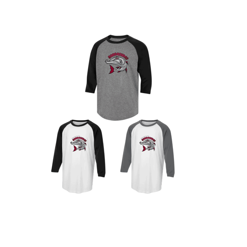 Adult Generic Brand Athletic Baseball Style Shirt