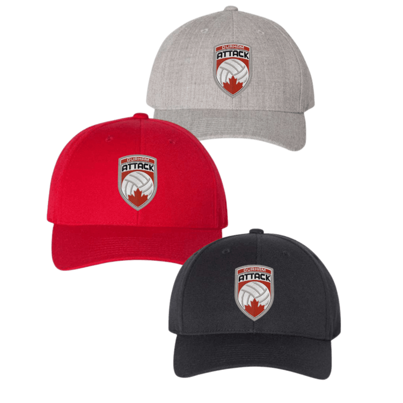 Durham Attack Curved Visor Snapback Hat