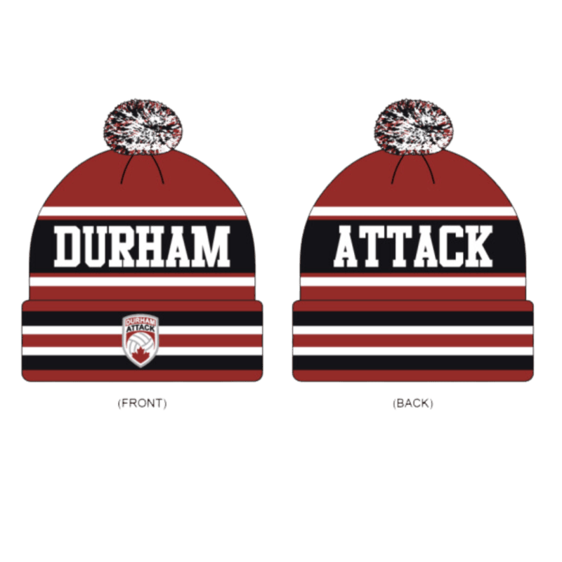 Durham Attack Custom Pom Pom Beanie Toque