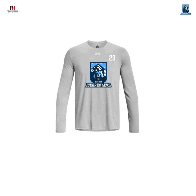 Men's Under Armour Long Sleeve T-Shirt with Custom Number