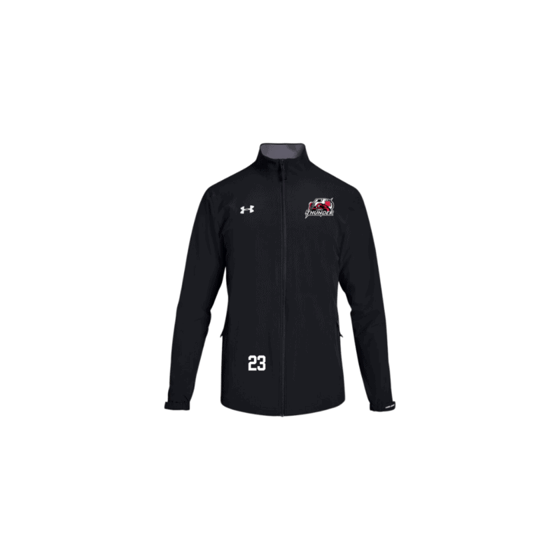 Oro Thunder Youth UA Hockey Warmup Jacket with Custom Number