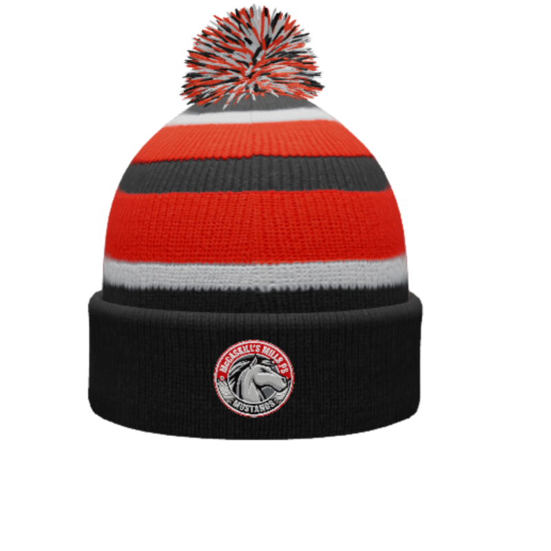 McCaskill's Mills Public School Custom Pom Pom Beanie Toque