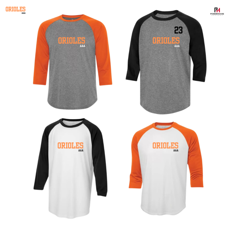 Orioles Men's Generic Brand Athletic Baseball Style Shirt