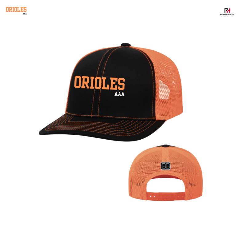 Orioles Meshback Trucker Snapback Hat