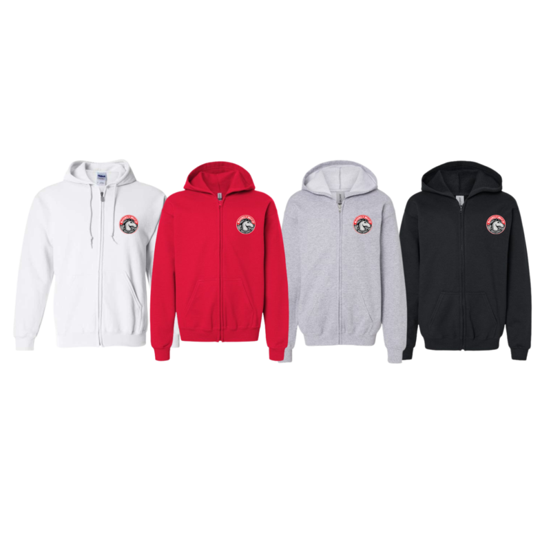 McCaskill's Mills Public School Youth Generic Brand Full Zip Hoodie