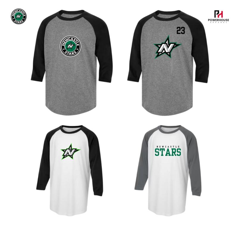Stars Youth Generic Brand Athletic Baseball Style Shirt